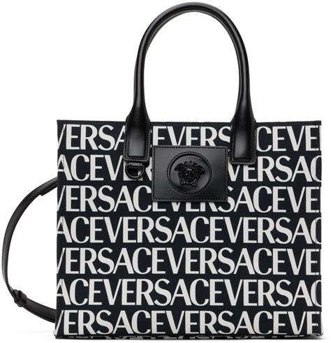 versace toque|versace black tote.